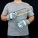 West Chester 500DP Split Cowhide Leather Glove - [Pack of 12 Pairs] 10.5 in. (L), 5.25 in. (W), X Large Double Palm Glove with 2.5 in. Safety Cuff
