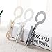 JCBIZ 24-Pack Drying Clips Laundry Hooks, Portable Clothes Pins Hanging, Plastic Clips Hanger Best for Home Travel Outdoor - (Dark Grey)
