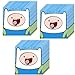 Adventure Time Party Beverage Napkins, 16 Pieces x 3 Pack(Total 48 Pieces )