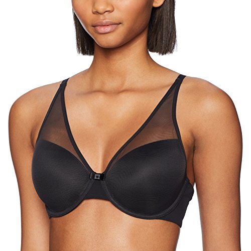 Wonderbra Women's 2 Ways to Wear Underwire Bra -Black, 40C