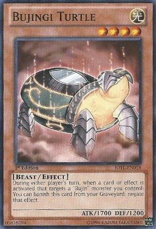 Yu-Gi-Oh! - Bujingi Turtle (JOTL-EN018) - Judgment of the Light - Unlimited Edition - Common