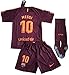NEW 2017/2018 Messi #10 FC Barcelona Nike Champions League 3rd Jersey Shorts and Socks for Kids/Youth