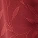 Lorraine Home Fashions Whitfield 52-inch by 18-inch Scalloped Valance, Wine
