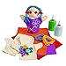 Colorations CANPUP Set of 12 Kids Decorate Your Own Canvas Hand Puppets, 9-1/7
