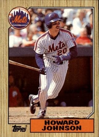 Amazon.com: 1987 Topps Baseball Card #267 Howard Johnson ...