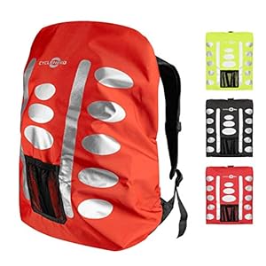 Regenhoes rugzak (verschillende maten/kleuren) regenhoes rugzak met reflecterende elementen en extra tas – waterdichte…