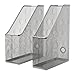 Ikea Dokument Magazine File, Set Of 2, Silver Color