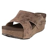 Corkys Footwear Womens WSL Slip on Wedge