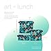 Artovida Artists Collective Reusable Lunch Baggies | Snack and Sandwich Bags with Zipper - Improved Dual Layer Design by Monika Strigel (Germany) Really Mermaid
