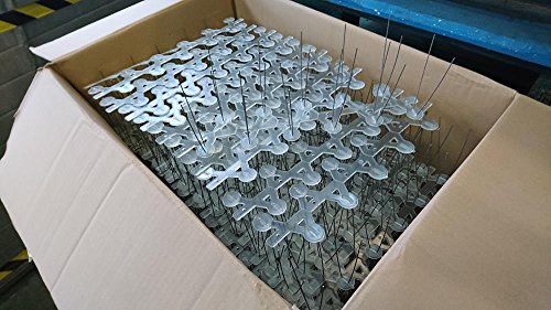 2 Reihig 33cm Breite 100 160mm Taubenspikes Vogelabwehr