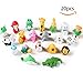 MoloTAR 20 Animal Collectible Set of Random Adorable Novelty Erasers - Amazing Variety with No Duplicates - FUN Toys Best for Party Favors