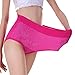 TEERFU Womens Underwear High Waisted Soft Stretch Hipster Full Coverage Ladies Panties 5 Pack