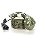 Hosley Green Electric Potpourri Warmer in Gift Box. Ideal Gift for Wedding, Special Occasions, Spa, Aromatherapy, Reiki, Meditation Settings and Home Office W9