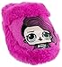 L.O.L. Surprise! Girls Slipper, Easy Slip-on Scuff, Queen Bee and Rocker, Pink, Size 11-12