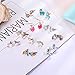 Hypoallergenic Colorful Stud Animal Alpaca Rainbow Unicorn Cute Earring Jewelry Set Gifts for Girls Kids Women