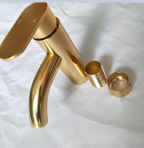 WANDOM oro rosa Grifo de baño grifo de lavabo de baño dorado Grifo de