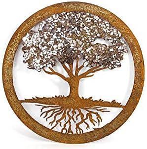 Tree of Life wall art, Recycled repurposed bright glass, Would make a beautiful outdoor wedding centerpiece or wedding sign. Rustic art
