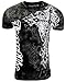 Konflic NWT Men's Giant Cross Graphic Designer MMA Muscle T-shirt