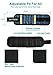 SKYTECHO Magnetic Wristband with 5 Upgraded Strong Magnets,Adjustable Strap, Magnetic Wristbands for Holding Screws , Nails, Drill Bits .