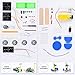 CCinaCiao Robotic Science Kits for Kids, DC Motors Electronic Assembly Kit, DIY Solar Car Kits, STEM Kits for Boys and Girls, Kids Science Experiment Kits(2 Kits)
