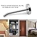 Shineme 4Pack Stainless Steel Wall Hook Single Holder for Living Room Coat Hat Robe Hanger Bathroom Towel Kitchen Strong Heavy Duty Garage Storage Organizer Utensil Hook (large-4pcs)
