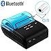 MUNBYN Bluetooth 4.0 Large Paper Warehouse Thermal Printer, Portable 58mm Personal Bill POS Receipt Printer Wireless, Compatible with iOS Android Windows,Do not Support Squarethumb 1
