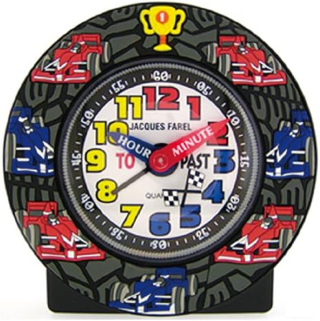 Jacques Farel Kids' AC5011 Racing Alarm Clock