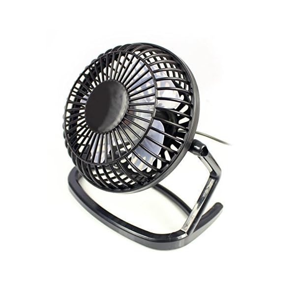 Orzly-Usb-Fan-Portable-Mini-Table-Silent-Desk-Fan-Black-Retro-Look Orzly Usb Fan Portable Mini Table Silent Desk Fan - Black Retro Look