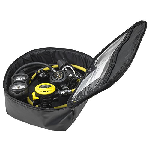Dacor Nautica Weight Integrated BC Primary & Backup Scuba Regulator Package, Black, Medium - Thumbnail 4