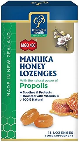 Manuka Honey MGO 400 Suckles with Propolis, 2.66 oz, 15 Counts