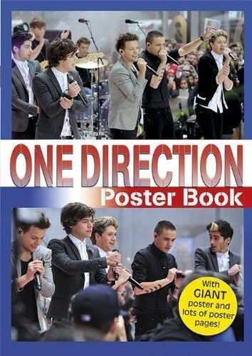 1D / One Direction Poster Book - Party Bag / Stocking Filler