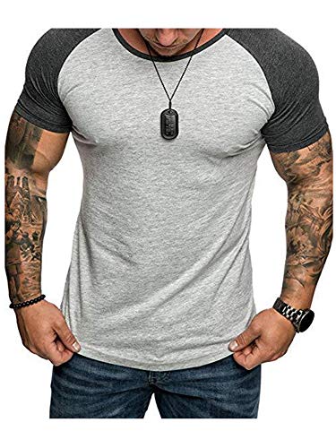 rrhss Mens Muscle Gym T-Shirts 