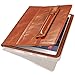 KAVAJ Apple Pencil Holder Case Osaka Cognac-Brown in Genuine Leather for The Apple iPad 9.7