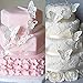 Anyana Fondant Impression Mats square fondant impression lace butterfly mould Silicone imprint mold Cake Decorating Supplies for Cupcake Wedding Cake topper Decoration