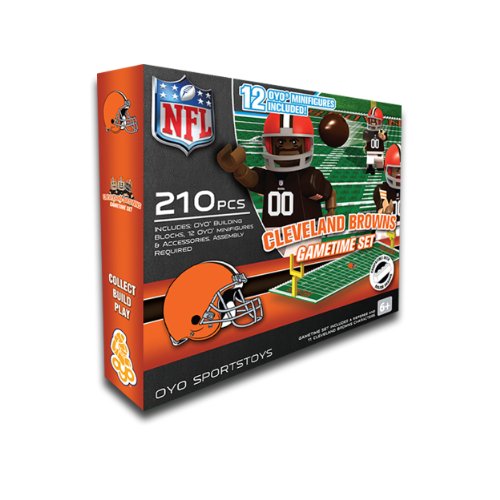 OYO NFL Cleveland Browns Game Time Set