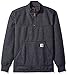 Carhartt Men's Rain Defender Paxton Heavyweight Quarter-Zip Sweatshirt, Carbon Heather, Large