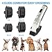 Avaspot Dog Clippers, Professional Cordless Electric Pet Grooming Kit, Low Noise Rechargeable Dog Cat Shaver, Hair Trimmer for Pets