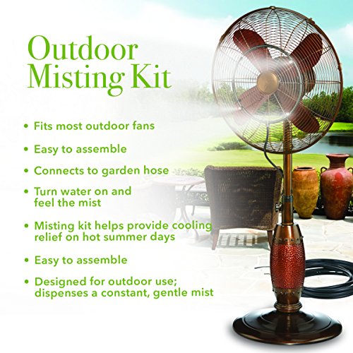 DecoBREEZE Outdoor Misting Kit for Outdoor Fans