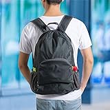 Rurah Men Fashion big business travel outdoor mountain climbing computer backpack Bags,black