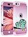 iPod Touch 6th Generation Case,iPod Touch 5th Generation Case,SLMY(TM) [Cute Owls Series] Hybrid Impact Shockproof Defender Case for Apple iPod Touch 5/6 Purple