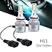 ZOTO H8 H9 H11 LED Headlights Bulbs, All-in-One Head-Lamps Conversion Kit, Car Lamp Replacement, Water-Proof Super Bright Fog Light Bulb, 72W, 7600 lm, 6000K, Xenon White, 2 Piece