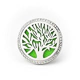 BellaSentials Car Fragrance Diffuser Vent Clip, Simply Add Essential Oils To Help Improve Air Quality & Motion Sickness While You Drive, Aromatherapy Air Purifier - Tree of Life - Car Charm