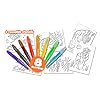 John-Adams-10049-BLO-pens-Activity-Set-Animals-Multi-1-Pack John Adams | BLOPENS® Animals Activity Set: Blow airbrush effects | Arts & crafts | Ages 4+ and | BLOPENS® Fantasy…