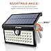 42 LED Motion Sensor Solar Light Outdoor, Zanflare Super Bright Solar Powered Wall Path Light, Wireless Home Security Outdoor Light with Motion Activated Auto ON/Off