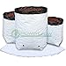 Grow Bags - 1 Gallon Black and White Grow Bags - Heavy Duty Poly Plastic (100)