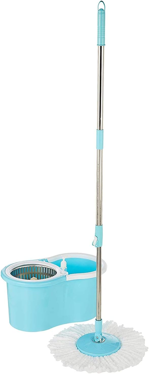 Deltring Basket Bucket Mop Set (Pocha) for House hold using cleaning