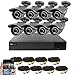 Best Vision 16CH 4-in-1 HD DVR Security Camera System (1TB HDD), 8pcs 2MP High Definition Outdoor Cameras with Night Vision - DIY Kit, App for Smartphone Remote Monitoring