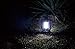 Security High Brightness Portable Outdoor Dynamo LED Solar and Hand Crank Light Lantern Lamp for Hiking Camping with 16 LEDs (Black)