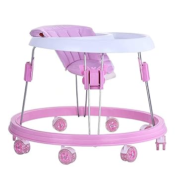 pink baby walker
