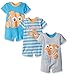 Disney Baby Finding Nemo 3 Pack Rompers, Blue, 12 Months